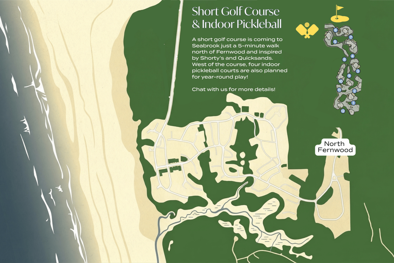 Short Golf Course & Indoor Pickleball Coming Soon!
