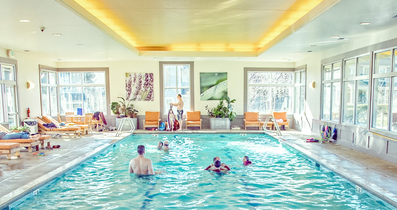 Seabrook's Indoor Swimming Pool Is Open Year-Round