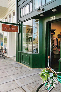 Magnolias located on Market Street in Seabrook