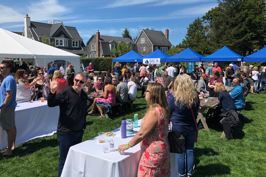Savor Seabrook is the Washington Coast's Largest Seafood & Wine Festival