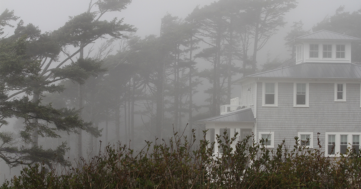 Storm watching at Seabrook