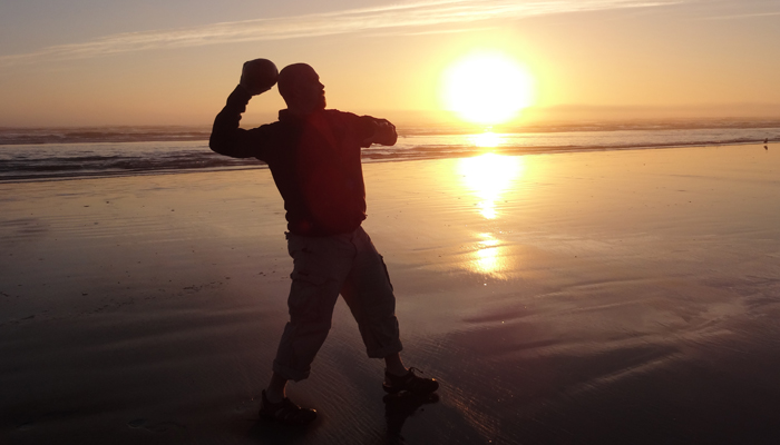 Catch a sunset on the beach