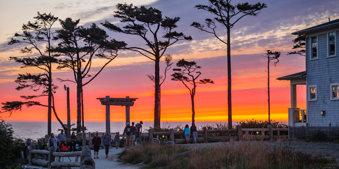 A gorgeous sunset at Seabrook