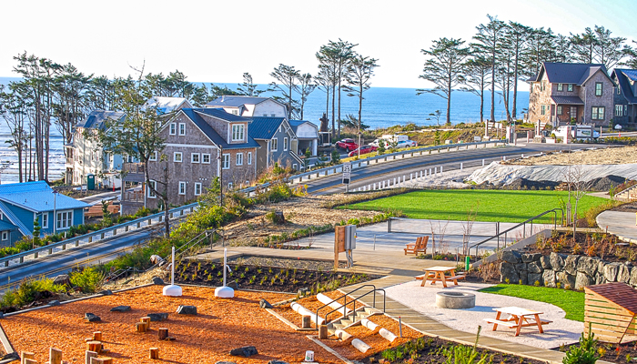 Catch the sun setting from Town Green Park