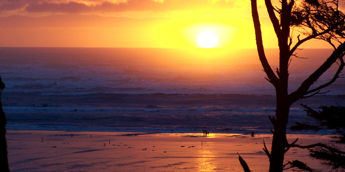 Picture perfect sunset