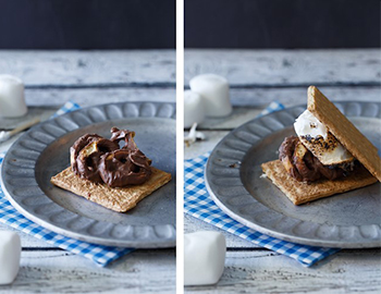 Chocolate Covered Pretzel Smores Recipe