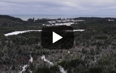 It Snowed, We Rode - DNR Trails in Snowy Seabrook Washington