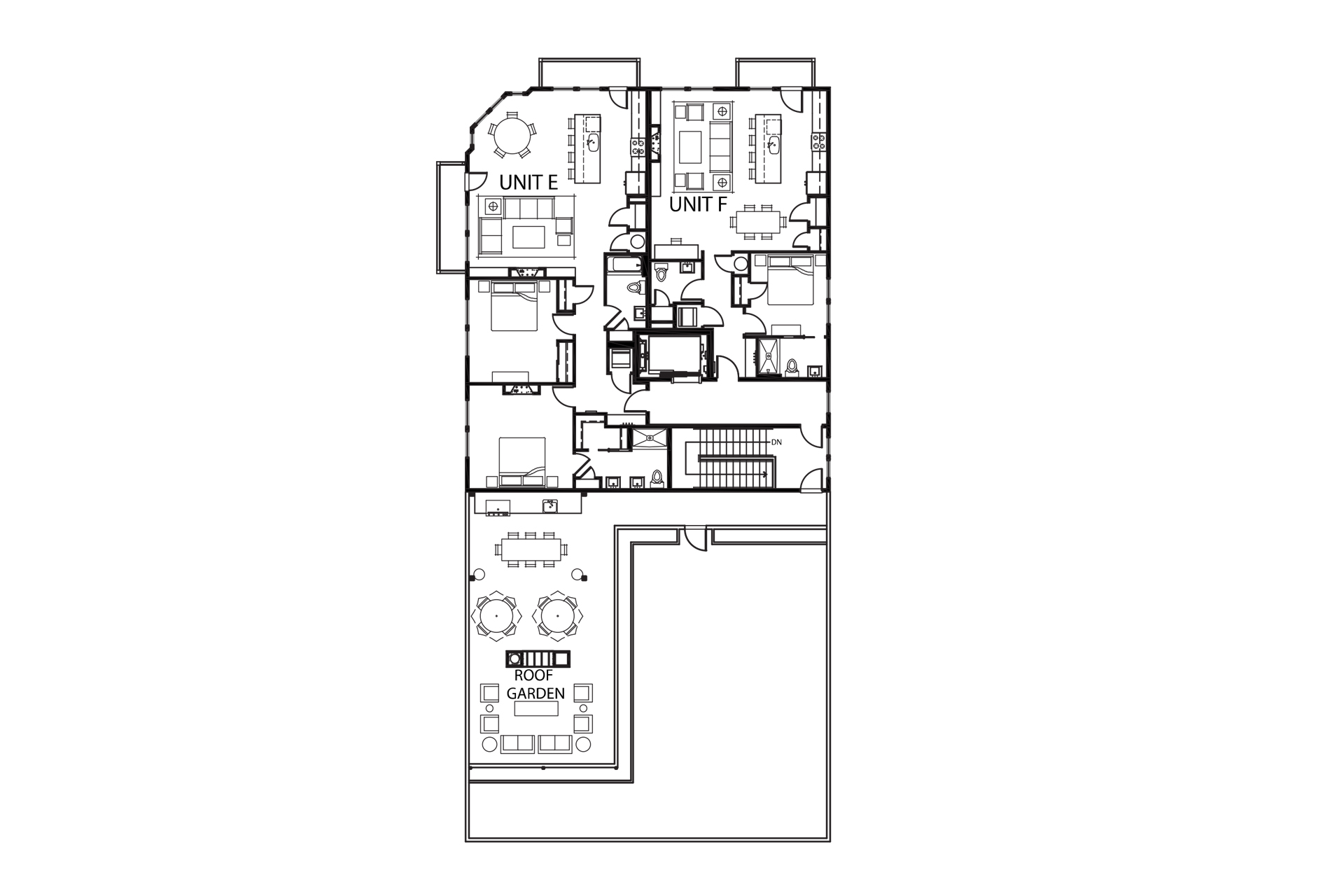 Market Street Lofts Third Floor Building Plan