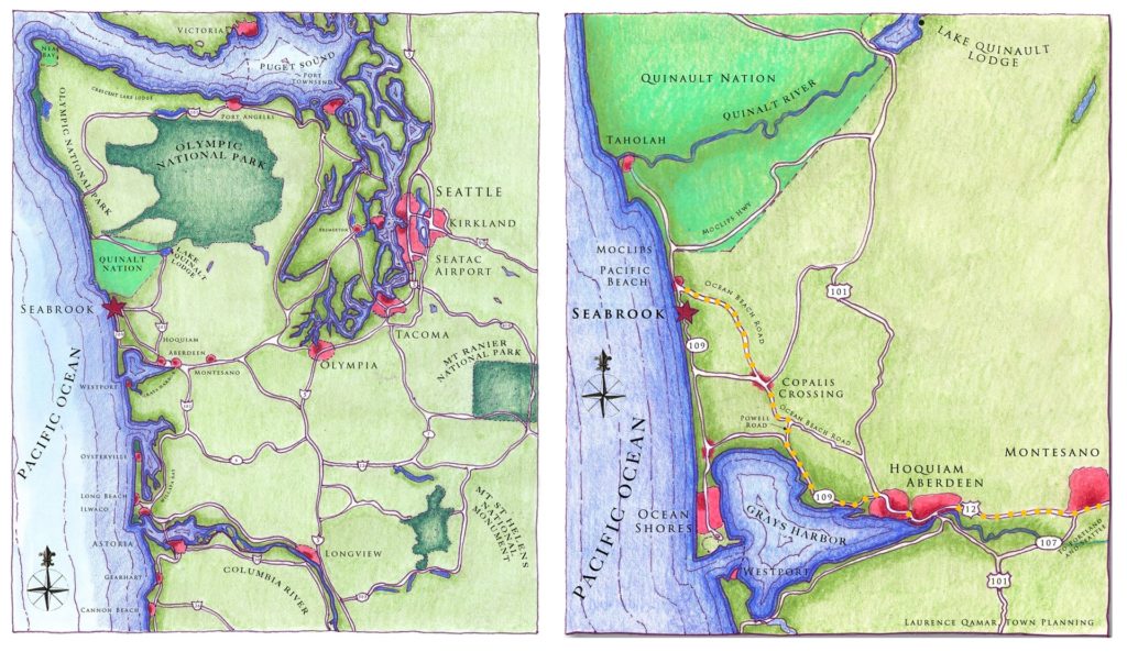Seabrook Area Map Seabrook Cottage Rentals