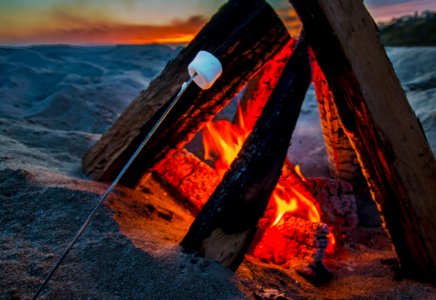 Try Out A Fire By The Shore In Seabrook