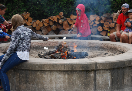 Community Fire Pits Are Available For All Guests To Use