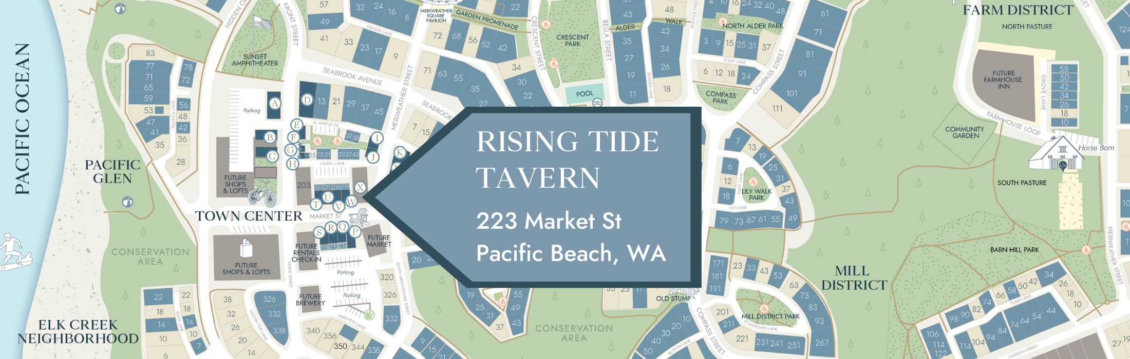 Rising Tide Tavern Map Location