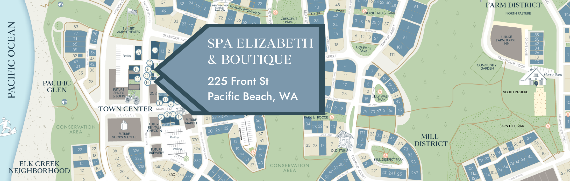 Spa Elizabeth & Boutique Location