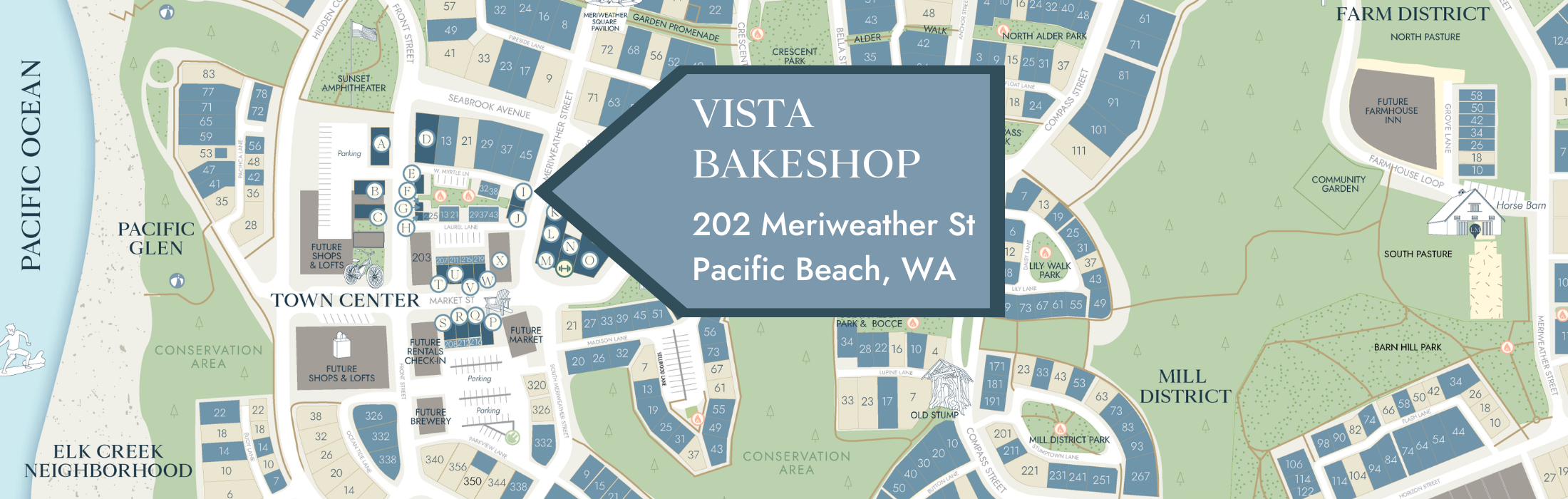 Vista Bakeshop's Location In Seabrook