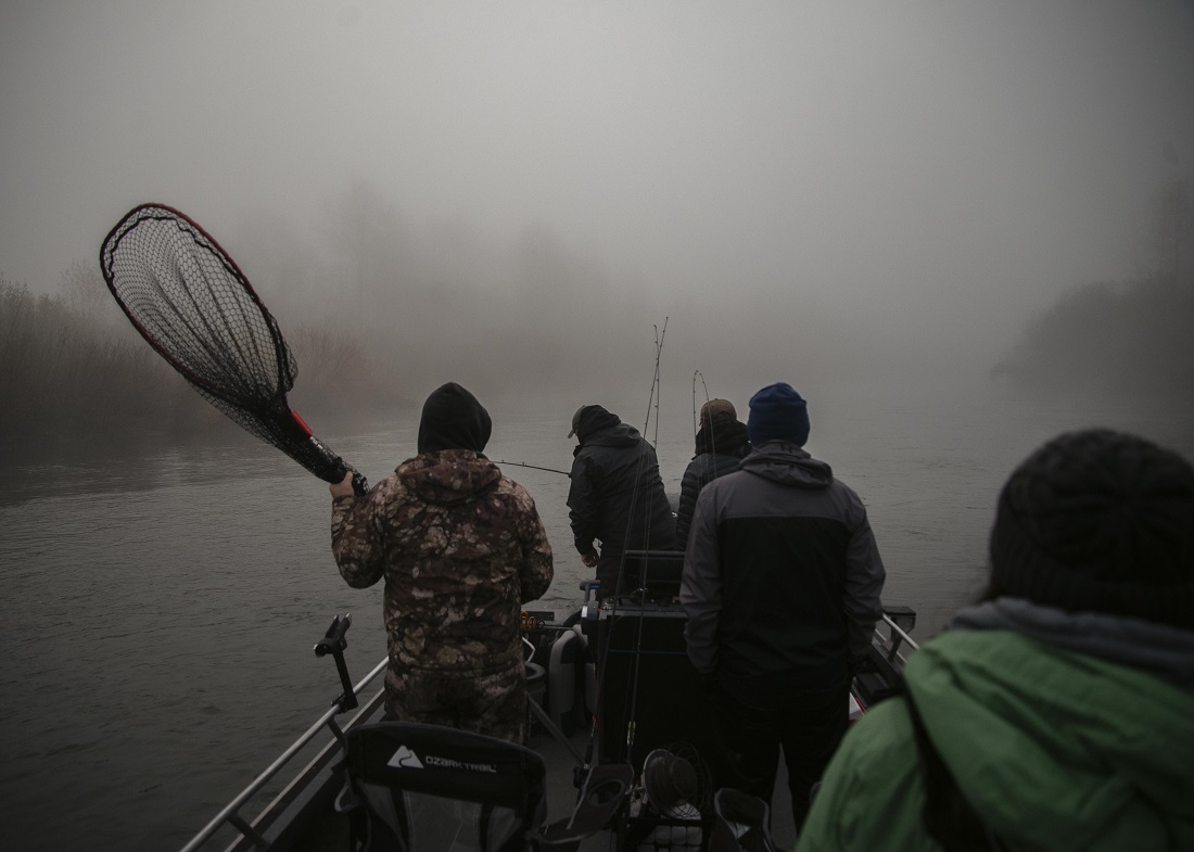 Coho River Fishing Trip In November