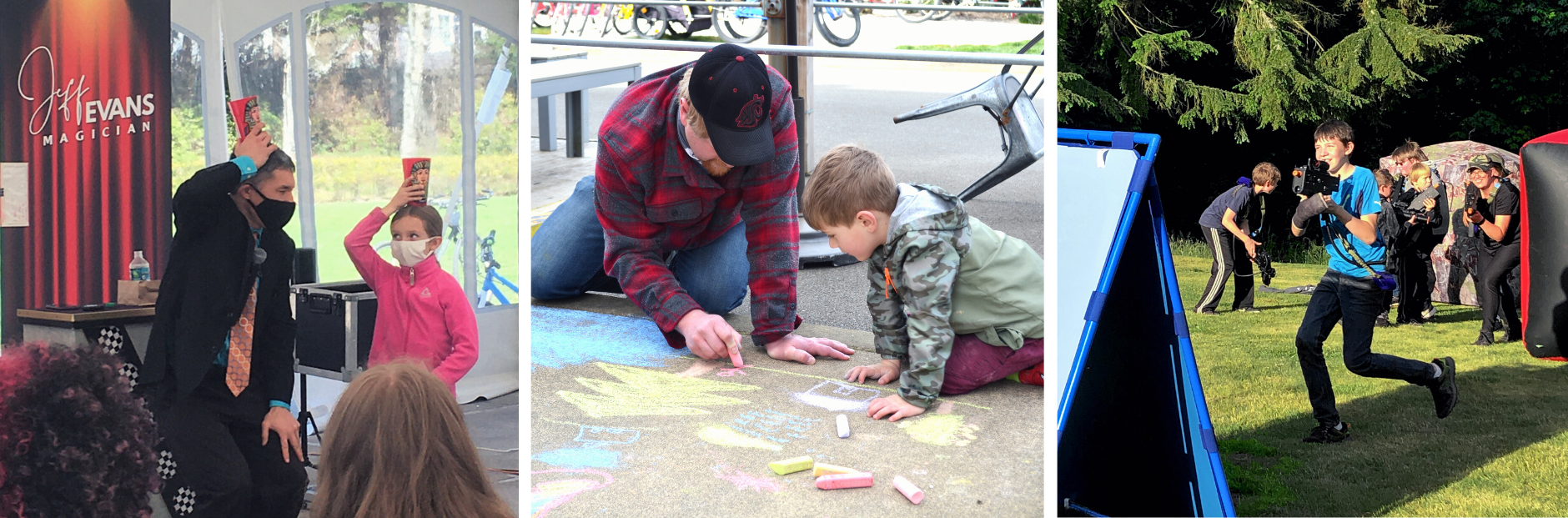 Enjoy a magic show, creating sidewalk art, laser tag games and so much more during SpringFest in Seabrook!